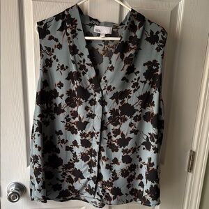 Nordstrom Rack NWT Blouse with Notched Collar
